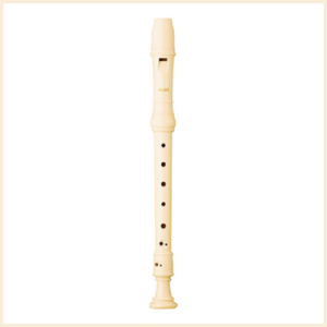 Aulos, Soprano Recorder, 303B -Ivory