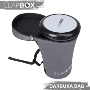 Clapbox Darbuka Bag with Shoulder Straps (Grey)