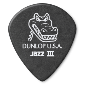 Dunlop Gator Grip Jazz III Guitar Picks