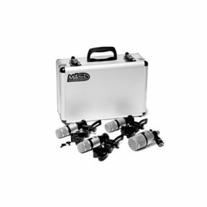 MikTek PMD4 | 4 Piece Dynamic Drum Microphone Set