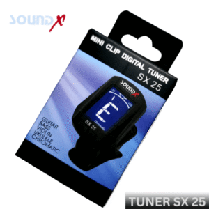 Sound X Guitar tuner, bass, violin, ukulele and chromatic tuner, mini clip digital tuner SX-25