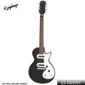Epiphone Les Paul Melody Maker E1 Ebony, Electric Guitar