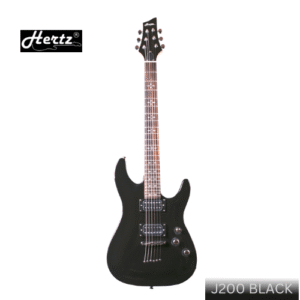 Hertz HZ-J200 Black Electric Guitar