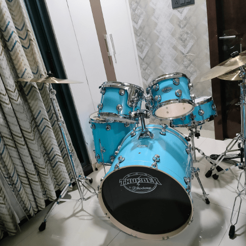 Rockstar Thunder | 5 Piece Acoustic Drum Set with Hardware & Cymbals - Image 3