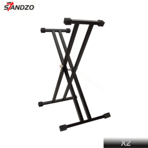 Standzo X2 electronic Keyboard Stand Dual Rod.