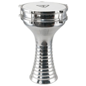 TYCOON-TDA-ALP | ALUMINUM DARBUKA WITH BUILT-IN TAMBOURINE
