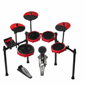 Alesis Nitro Max Special Edition | Eight Piece Electronic Kit with Mesh Heads and Bluetooth