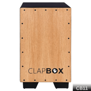 Clapbox Cajon CB11 Natural Oak wood with 3 Internal Snare