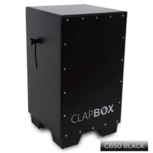 Clapbox CB50 Cajon Adjustable Snare (Black)