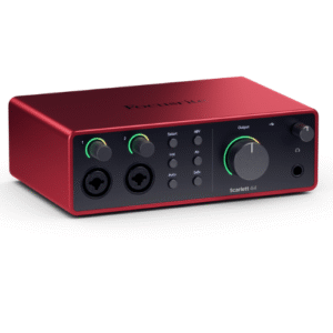 Focusrite Scarlett 4i4 (Gen 4) 4-Channel Audio Interface