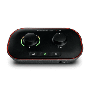 Focusrite Vocaster One | The podcast interface for solo content creators