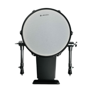 Lemon Drums LE-124 MB | 12 x 4 Wooden Mesh Head Kick Drum Pad with legs