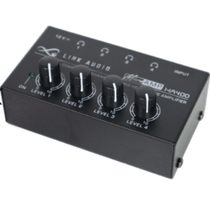 Link Audio HA400 Ultra Compact 4-Channel Stereo Headphone Amplifier