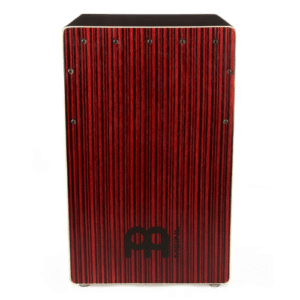 Meinl Percussion Backbeat Bass Cajon Crimson Stripe BBCAJCS