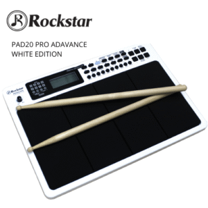 Rockstar PAD20 PRO Adavanced Octapad White Edition
