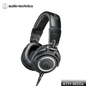 Audio-Technica ATH-M50x Professional Monitor Studio, Gaming & Everyday Headphone
