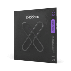 D'Addario XT PHOSPHOR BRONZE 11-52 Custom Light Coated | Acoustic Guitar Strings