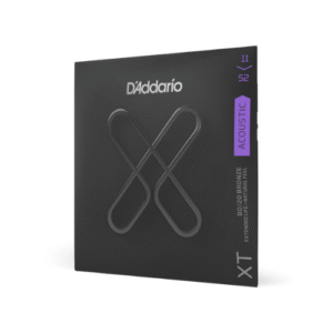 D'ADDARIO XT Custom Light Coated Acoustic Guitar Strings 80/20 Bronze 11-52