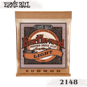 Ernie Ball 2148 Earthwood Light Phosphor Bronze | Acoustic Guitar Strings Set