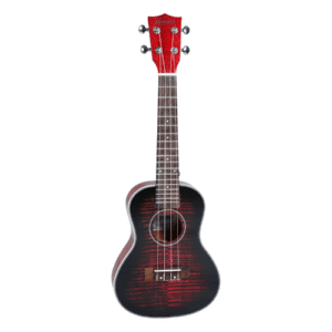 Havana QUK24 Tiger Flame Red | Ukulele