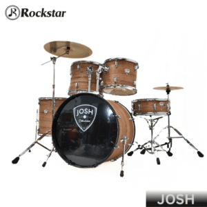 Rockstar Josh | 5 Piece Acoustic Drumset with Hardware & Cymbal