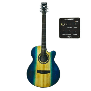 Techno TM-440CEFG BL | Semi Acoustic Guitar with Fishman EQ