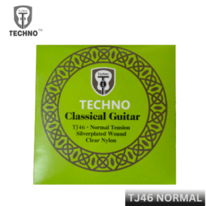 Techno Classical Guitar TJ46 clear Nylon strings set, Normal tension, Silverplated wound